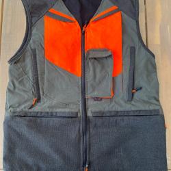 Gilet chasse orange