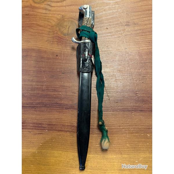 baionette de parade officier chasseur / dragonne