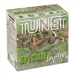 Cartouches Tunet Spécial Lapin 33g BP Plombs 6.5+7 3/4 - Cal.12 x2 boites