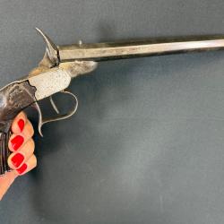 Pistolet de salon Courard calibre 22 short