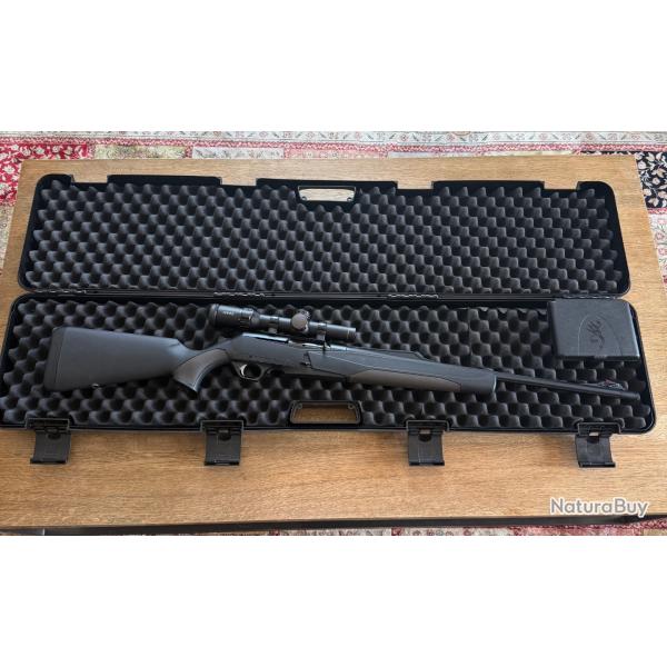 CARABINE BROWNING BAR MK3 COMPO HC BLACK BROWN FILET 14X100
