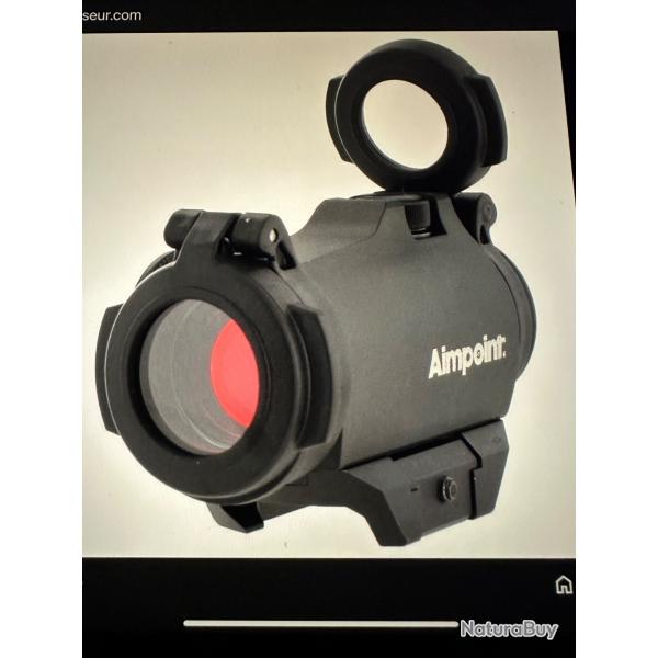Aimpoint Micro H2 - 2 Moa avec embase Weaver Picatini