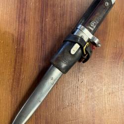 rare baionette bulgarie modèle autrichien 1888