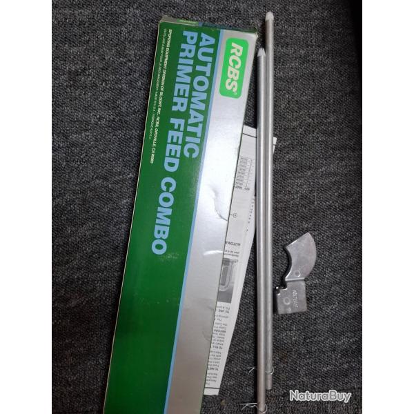RCBS - Automatic primer Feed combo NEUF! 1  SANS PRIX DE RSERVE !