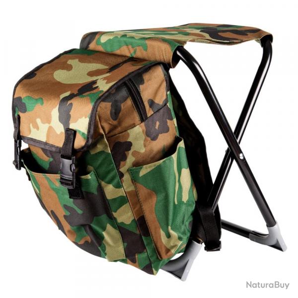 SAC A DOS SIEGE CAMOUFLAGE