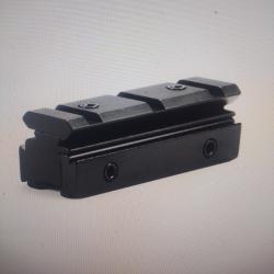 Rail de conversion long 11mm a 20mm Weaver/picatinny ROG hunting