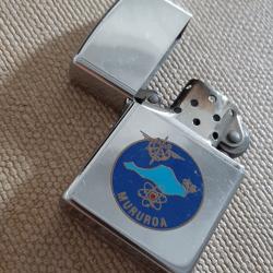 Beau Zippo flottille de Mururoa dans le Pacifique. Armée française. Essais nucléaires.
