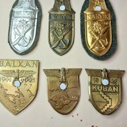 badge allemand ww2 plaques un lot