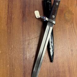 baionette autriche hongrie ( bulgare ?) modele 1886
