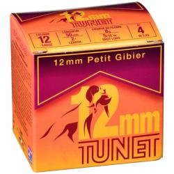 Cartouches Tunet Petit Gibier 8g BJ - Cal. 12mm x10 boites