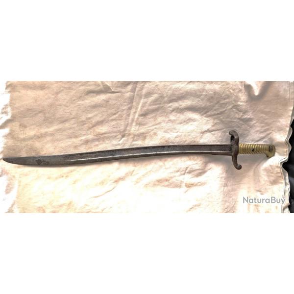 Baonnette pee Chassepot sans fourreau