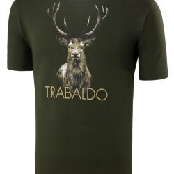 T-shirt TRABALDO cerf kaki