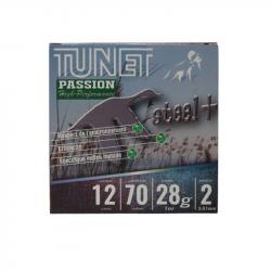 Cartouches Tunet Passion 28 HP 28g BJ Acier - Cal.12 x10 boites