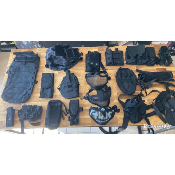 Lot quipements Airsoft