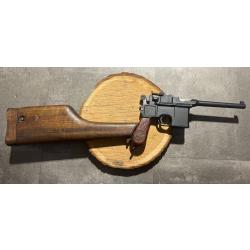 ENCHERES 1 - MAUSER C96 7.63 + CROSSE