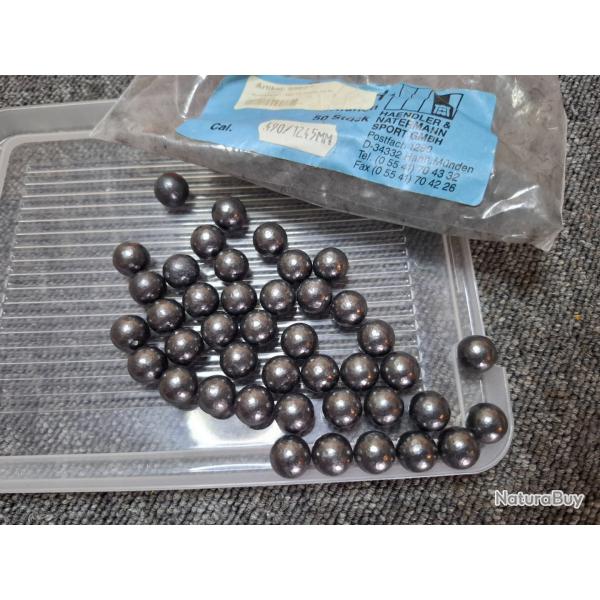 Balles rondes HN (40) - .490- (12,45mm)