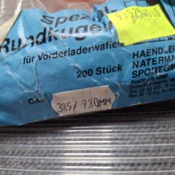 Balles rondes HN (~150) - .385- (9,80mm)