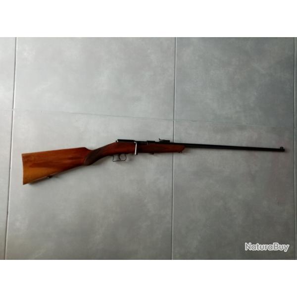 Carabine 6 mm Bosquette,Manufrance, avec housse et 405 cartouches, certificat , TBE