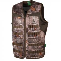 Gilet de chasse Treeland Multi-Tubes - Camo forest / L
