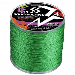 300M 500M 8 brins 4 brins tressé ligne de pêche 18-88LB Multifilament X8 voir photos green 8 Strand 