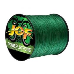 tresse 8 brins Multifilament PE 300M 500M 1000M Durable lisse Anti-morsure Green X8 1000M 4.0 55LB