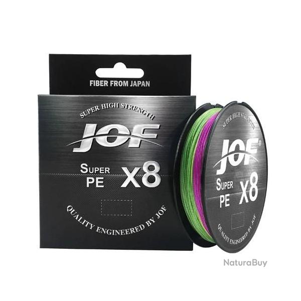 tresses 8 brins 20-100LB X8 Multicolor 500m-6.0-80LB Grande ligne