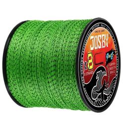 Tresses 8 brins tressé ligne de pêche Multifilament moucheté 8X PE fil 100M 300M 500M  Speckled Gree