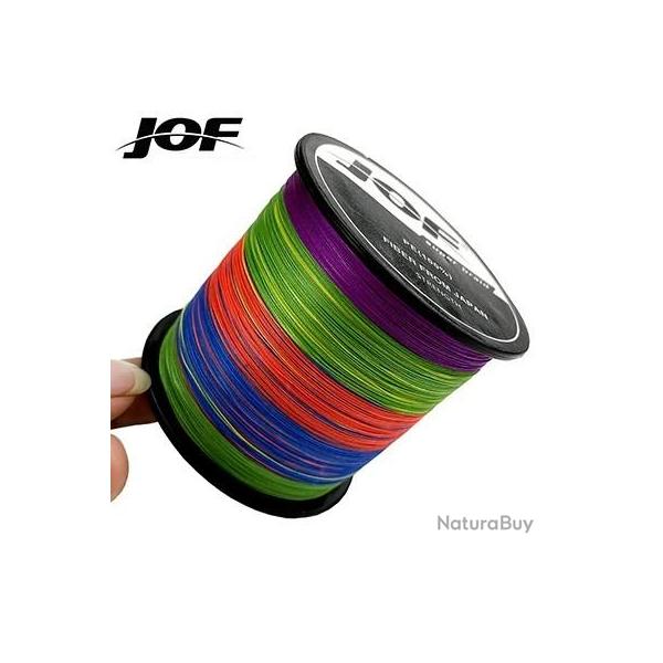 Tresses 8 brins 1000M 500M 300M 100M ligne de pche tresse multicolore 100 PE Multicolor 100M 0.16M