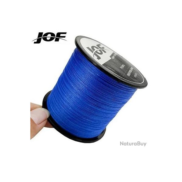 Tresses 8 brins 1000M 500M 300M 100M ligne de pche tresse multicolore 100 PE Blue 500M 0.37MM 52LB