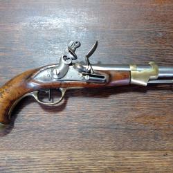 Pistolet de cavalerie à silex - belgique liège - vers 1800 - BE