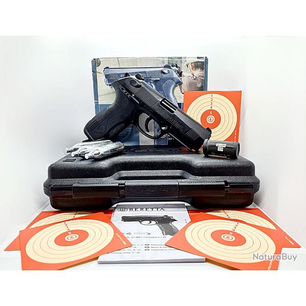 A VENDRE BERETTA PX4 STORM 4.5MM BILLES ACIER /DIABOLOS / AVEC MALLETTE UMAREX+3 CAPSULES CO2+50PLB!