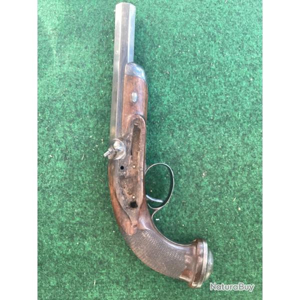 Pistolet  percussion  restaurer