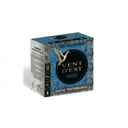 Cartouches Tunet Vent D'Est Bleu Tempest HP 33g BJ Acier - Cal.12 x10 boites