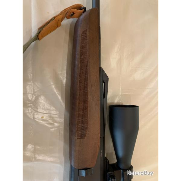carabine MERKEL SR 1 CALIBRE 30-06 avec lunette BURRIS FOUR X 3-12X56 LONG RANGE
