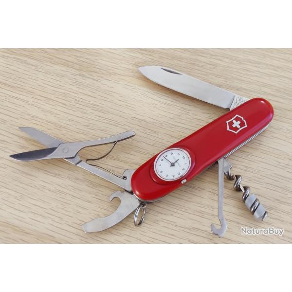Victorinox Couteau Suisse Timekeeper Rouge Chiffres Arabe