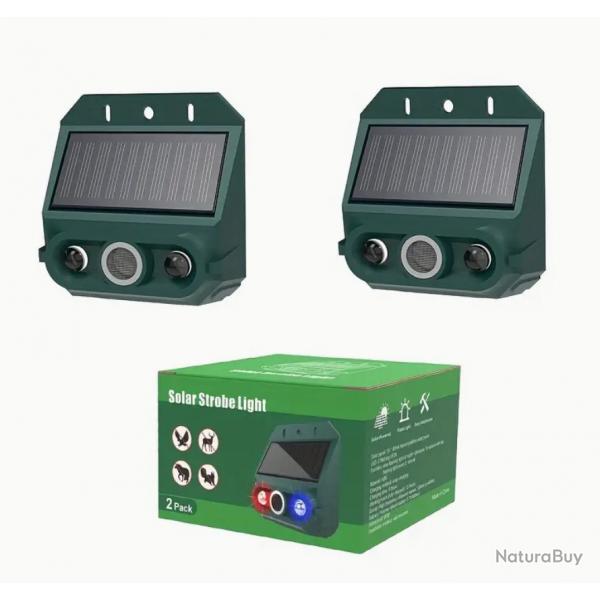 x2 alarme solaire de primtre