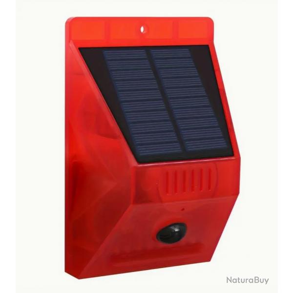 Alarme solaire avec tlcommande