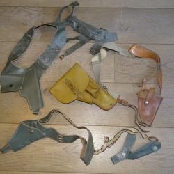 Lot de 4 holster , dont holster de poitrine
