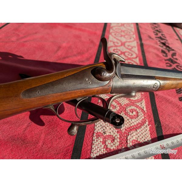 Joli petit fusil  broche cal 20