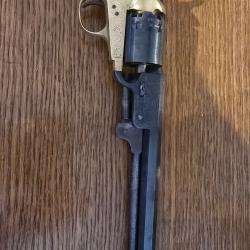Colt 1850 patent navy laiton gravé