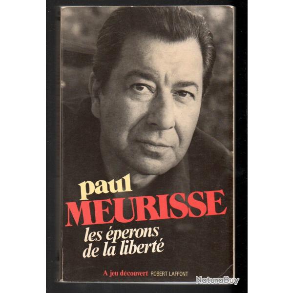 paul meurisse les perons de la libert  autobiographie