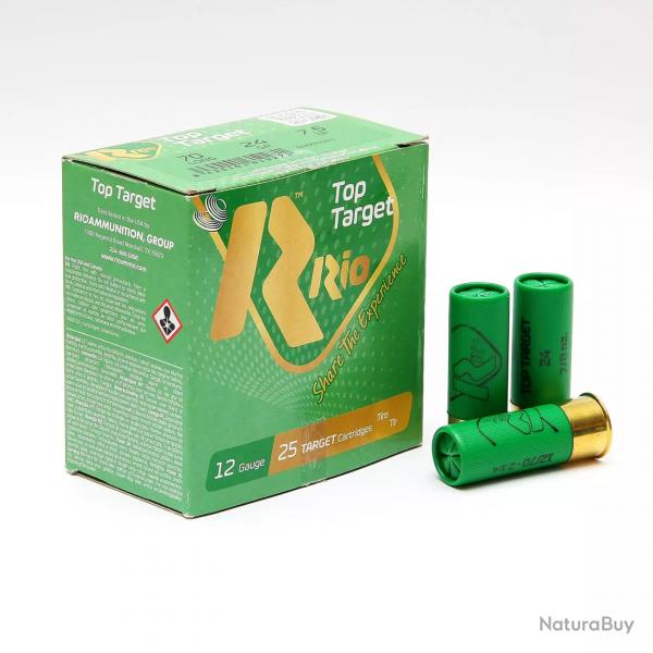 CARTON CARTOUCHES 12/70 TOP TARGET 24 BJ PB7.5 X250