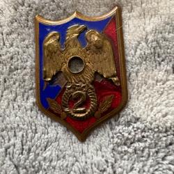 Insigne du 2eme régiment de la garde Marseille 1941 - 1943