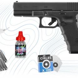 Pack Bronze Pistolet Glock 17 Gen 4 BBs 4.5 mm Umarex