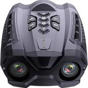 EMEBAY Jumelles de Vision Nocturne HD 1080P, Zoom Numérique 10X, Portée Visuelle 800 M, écran IPS HD de 2.8 Pouces, Batterie Rechargeable, Lunettes Numériques pour Chasse, Camping