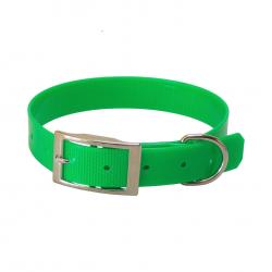 Collier polyuréthane avec gravure 25 mm - jokidog Vert fluo 50 cm