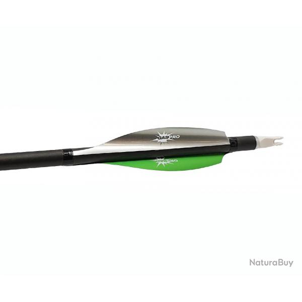 GASPRO - Plumes INDOOR 4" DROITIER (RH) ROUGE