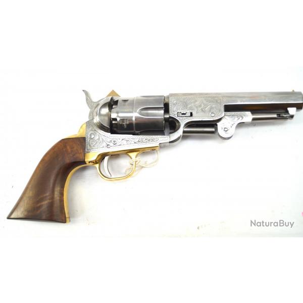 Revolver &agrave; poudre Pietta noir US marchal 44 6&quot;
