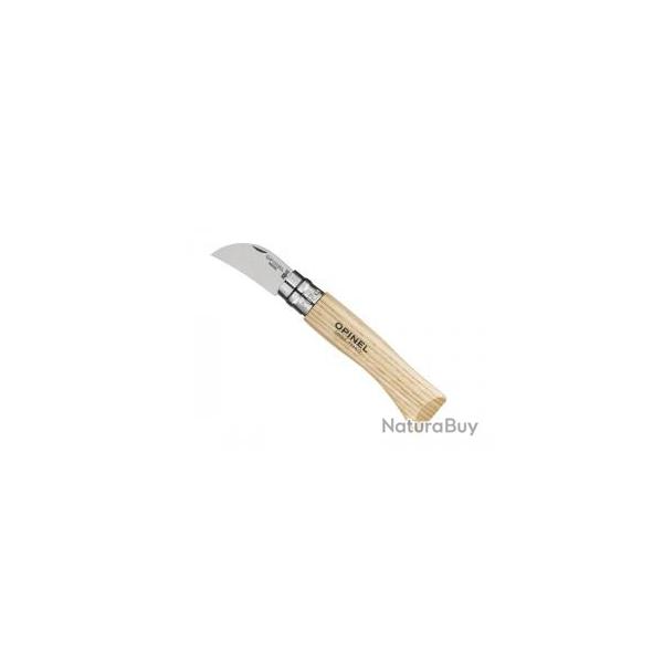 Lot de 12 couteaux OPINEL n 7 VRI, lame 4 cm inox, manche 10 cm chtaignier