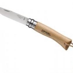 Couteau OPINEL ORIGINES n° 7 VRI, lame inox, manche 10 cm hêtre